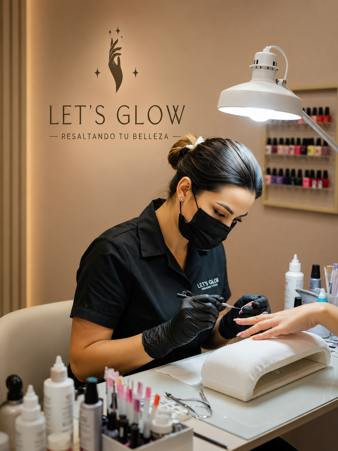 Manicurista Let's Glow
